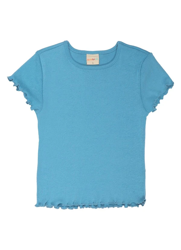 Tink Bink - Blusa Basica Azul