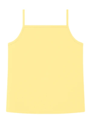 Duduka - Blusa Básica com Alça Infantil Amarelo - DUDUKA