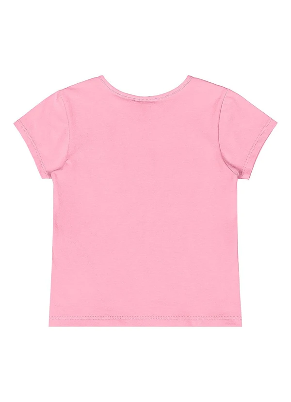 Quimby - Blusa Básica Cotton Menina Rosa 2