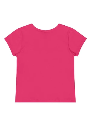 Quimby - Blusa Básica Cotton Menina Rosa - QUIMBY