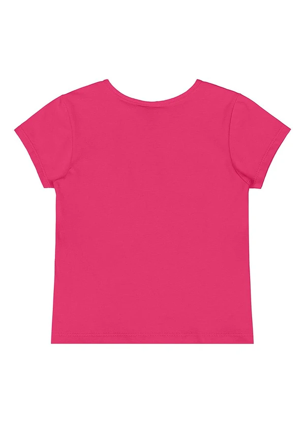 Quimby - Blusa Básica Cotton Menina Rosa 2