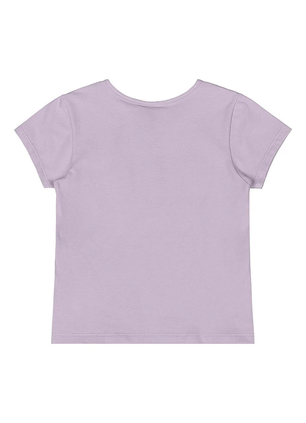 Quimby - Blusa Básica Cotton Menina Roxo 4