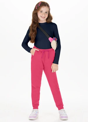 Alakazoo - Blusa Básica de Mangas Longas com Gola Alta Azul - ALAKAZOO