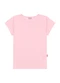 Duduka - Blusa Básica Decote Redondo  Vermelho - variação: Rosa