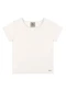 Quimby - Blusa Básica Infantil em Cotton Branco - variação:  