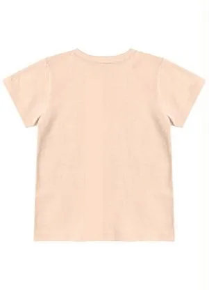 Rovi Kids - Blusa Básica Infantil Feminina Rosa - ROVI KIDS
