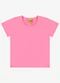 Rovi Kids - Blusa Básica Vermelho - variação: Rosa