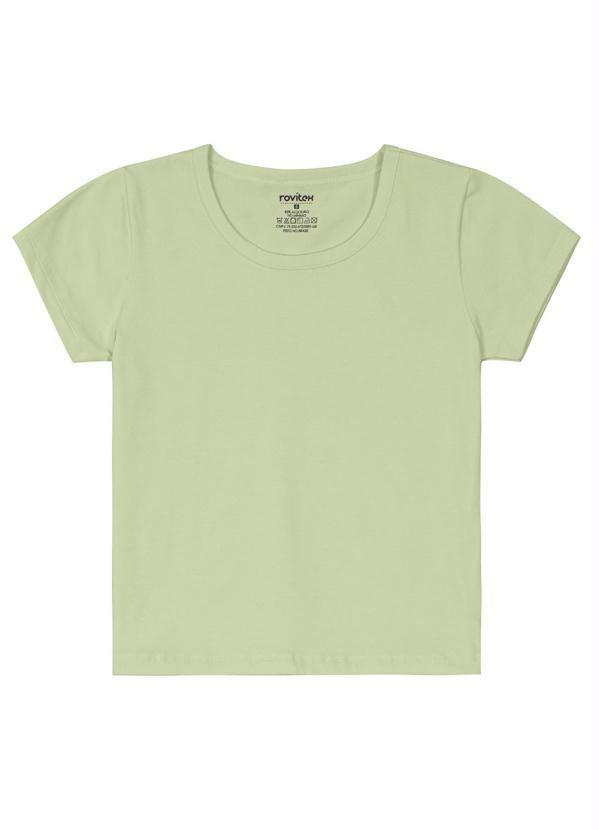 Rovi Kids - Blusa Básica Infantil Menina Verde