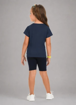 Rovi Kids - Blusa Básica Infantil MeninaAzul - ROVI KIDS