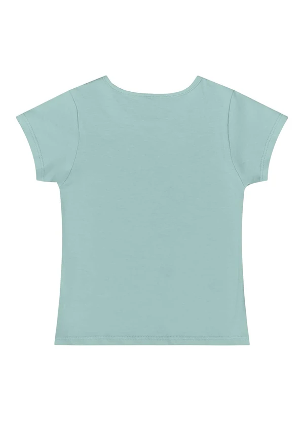 Quimby - Blusa Básica Infantil para Menina Azul 2