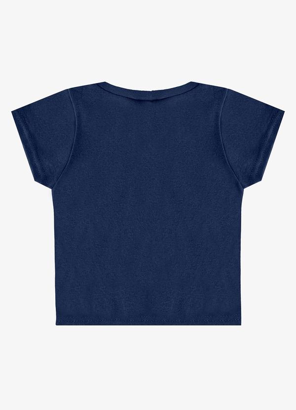 Rovitex - Blusa Básica Manga Curta Lisa Soletex Azul 6
