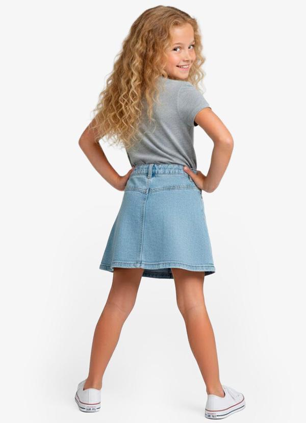 Rovitex - Blusa Básica Manga Curta Lisa Soletex Cinza 4