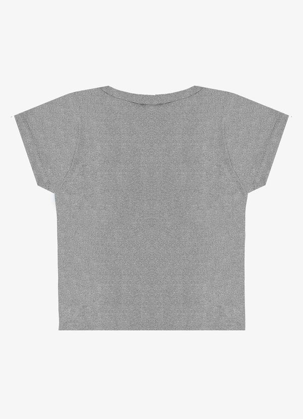Rovitex - Blusa Básica Manga Curta Lisa Soletex Cinza 6