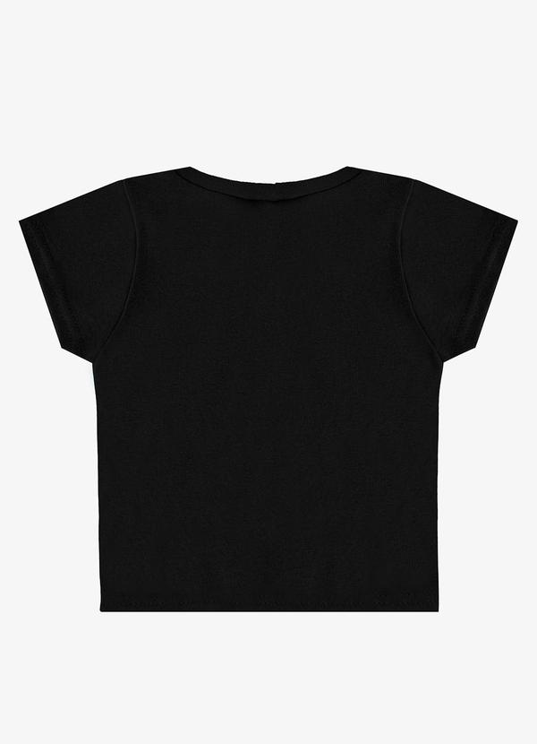 Rovitex - Blusa Básica Manga Curta Lisa Soletex Preto 6