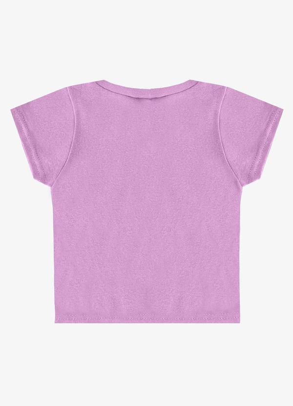 Rovitex - Blusa Básica Manga Curta Lisa Soletex Roxo 6