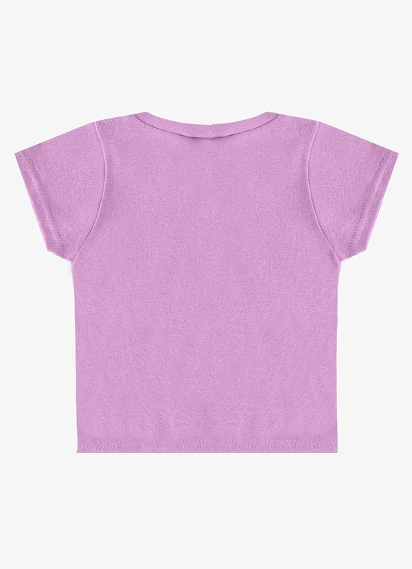 Rovitex - Blusa Básica Manga Curta Lisa Soletex Roxo 6