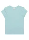 Alakazoo - Blusa Canelada com Babado Básica Vermelho - variação: Verde