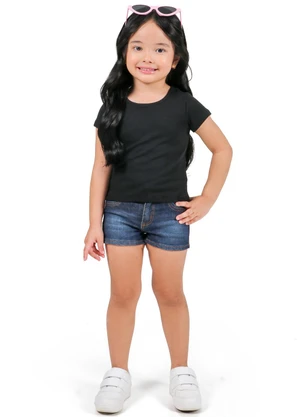 Tink Bink - Blusa Basica Preto - TINK BINK