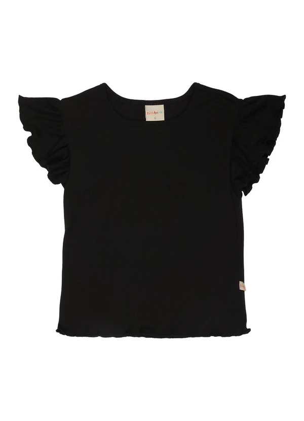 Tink Bink - Blusa Basica Preto