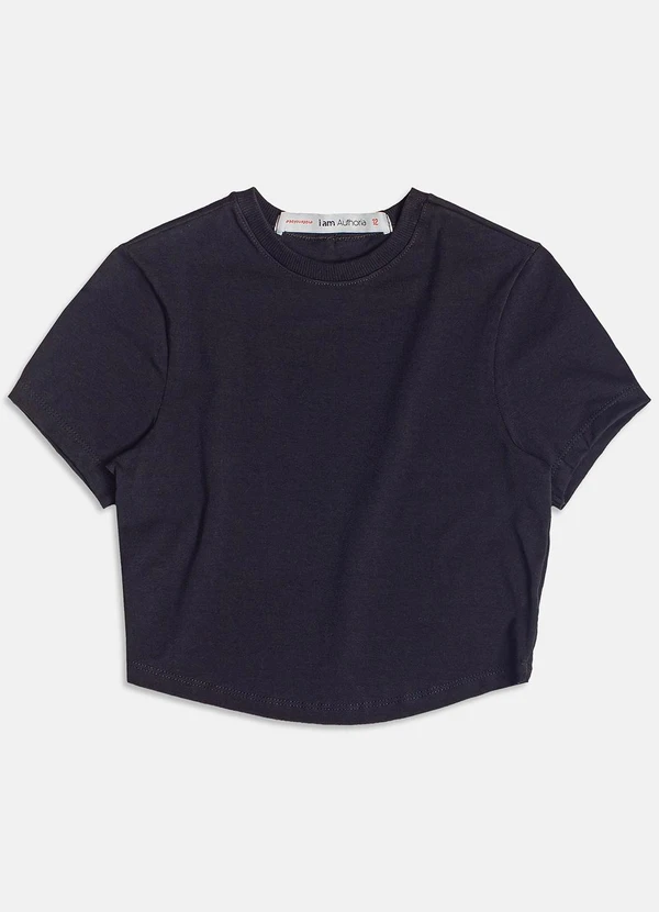 I Am - Blusa Básica Preto