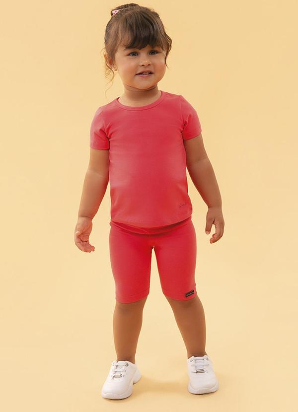 Soft Bonni - Blusa Básica Primeiros Passos Cotton Rosa 2