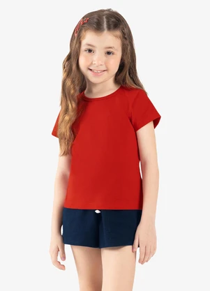 Rovi Kids - Blusa Básica Vermelho - ROVI KIDS
