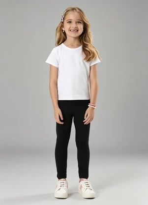 Rovi Kids - Blusa  Básicos Menina Branco - ROVI KIDS