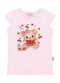 Duduka - Blusa Básica com Etiqueta Lateral Verde - variação: Rosa