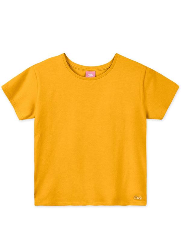 Lilica Ripilica - Blusa Bebê Menina com Tecnologia Thermo Laranja