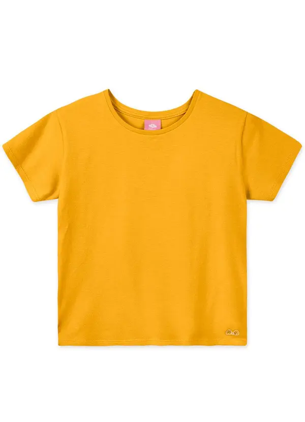 Lilica Ripilica - Blusa Bebê Menina com Tecnologia Thermo Laranja