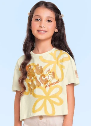 Fakini Kids - Blusa Bege - FAKINI KIDS