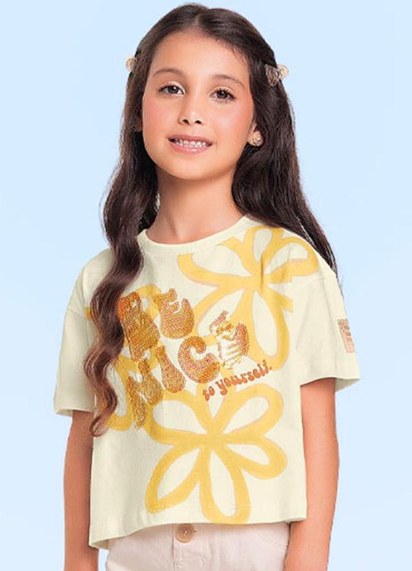 Fakini Kids - Blusa Bege