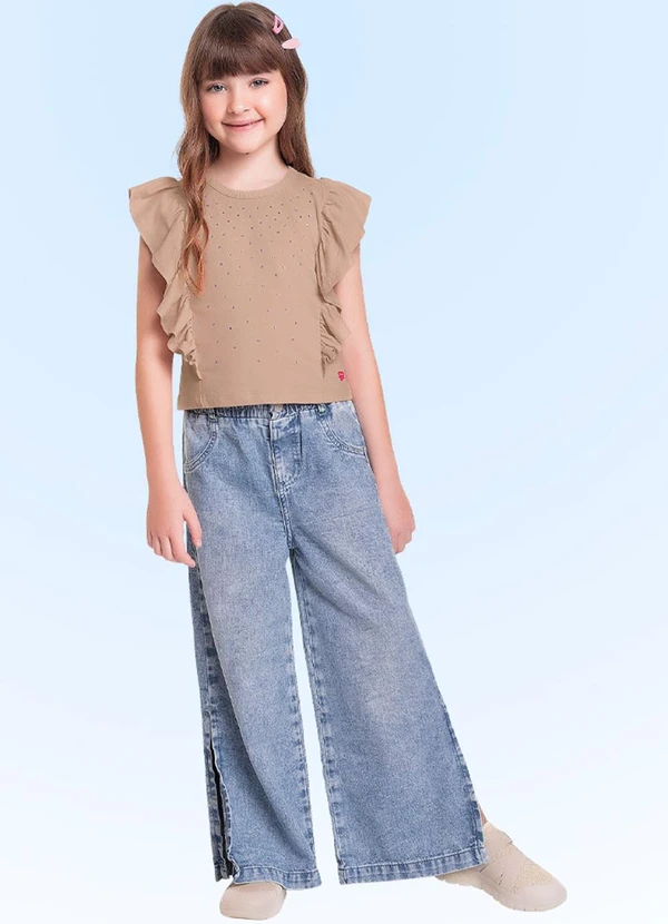 Fakini Kids - Blusa Bege 3