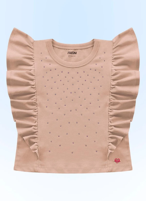 Fakini Kids - Blusa Bege 5