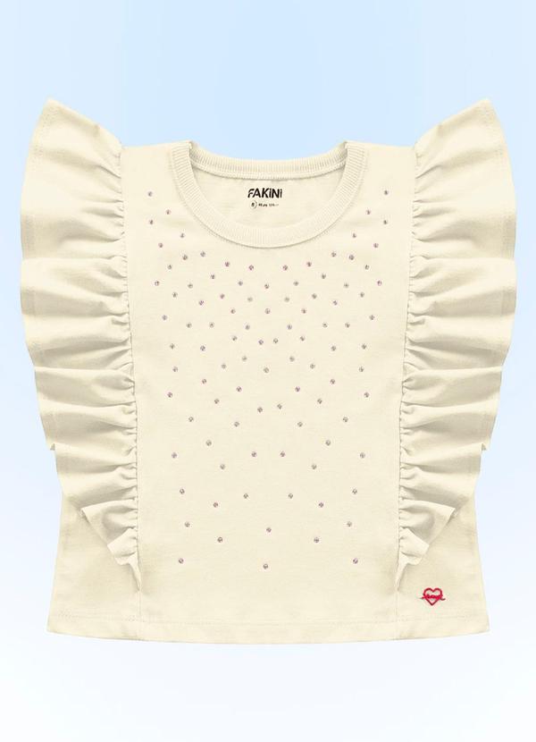 Fakini Kids - Blusa Bege