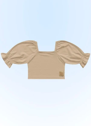 Fakini Kids - Blusa Bege - FAKINI KIDS