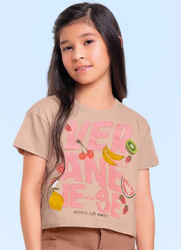 Fakini Kids - Blusa Bege