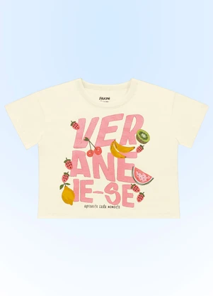 Fakini Kids - Blusa Bege - FAKINI KIDS