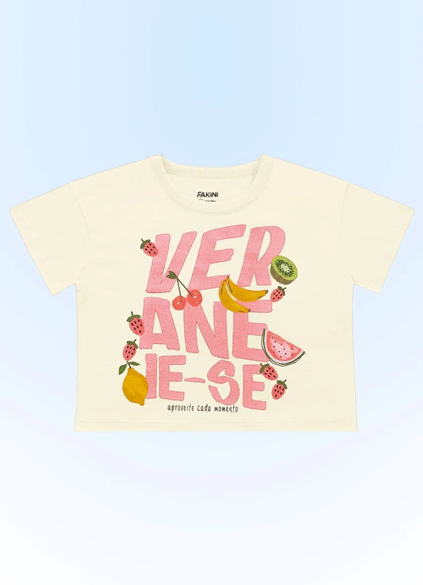 Fakini Kids - Blusa Bege