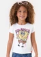 Malwee Kids - Blusa Bob Esponja® em Malha Branco - variação: Branco