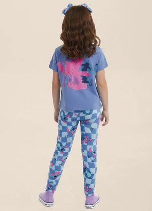 Malwee Kids - Blusa Box Angel & Stitch Disney® Azul - MALWEE KIDS