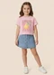 Malwee Kids - Blusa Box Fresh & Cool Rosa Claro - variação: Rosa Claro