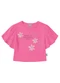 Malwee Kids - Blusa Box Have a Wonderful Day Off White - variação: Rosa Escuro