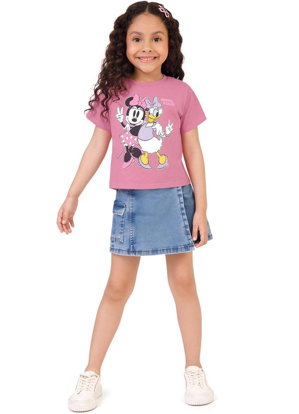 Malwee Kids - Blusa Box Minnie & Margarida® Rosa