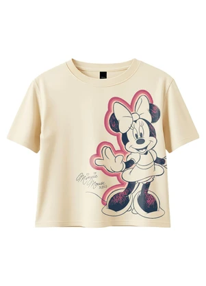 Malwee Kids - Blusa Box Minnie Mouse® Bege - MALWEE KIDS