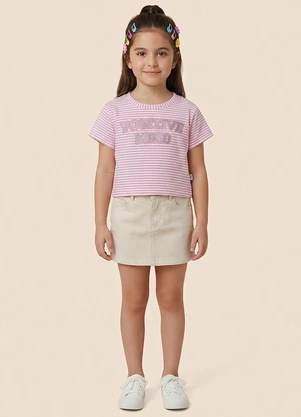 Malwee Kids - Blusa Box Positive Mind Rosa Claro - MALWEE KIDS