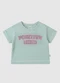 Malwee Kids - Blusa Box Positive Mind Preto - variação: Verde Água