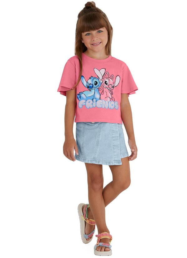 Malwee Kids - Blusa Box Stitch com Glitter Rosê 2