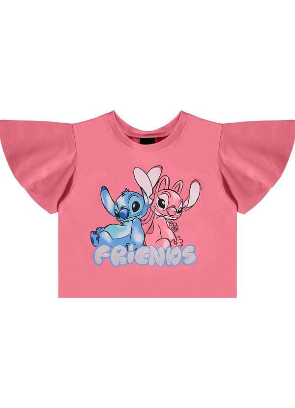 Malwee Kids - Blusa Box Stitch com Glitter Rosê 3