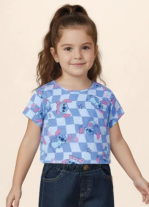 Malwee Kids - Blusa Box Stitch Disney® Azul - MALWEE KIDS